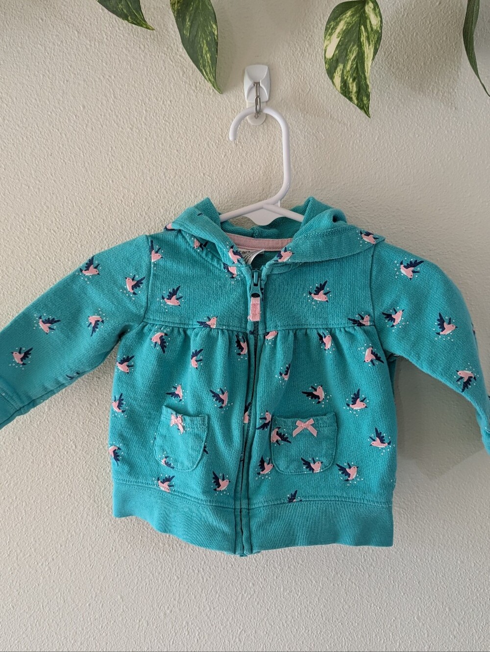 Baby Jacket With Birds